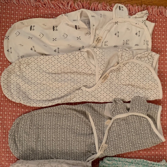 keababies  3-Pack Soothe Swaddle Wraps and 3 Swaddle Blankets U6 - Picture 4 of 10